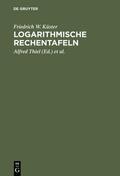 Küster / Thiel / Fischbeck |  Logarithmische Rechentafeln | eBook | Sack Fachmedien