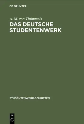  Das Deutsche Studentenwerk | eBook | Sack Fachmedien