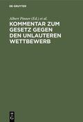 Pinner / Eyck |  Kommentar zum Gesetz gegen den unlauteren Wettbewerb | eBook | Sack Fachmedien