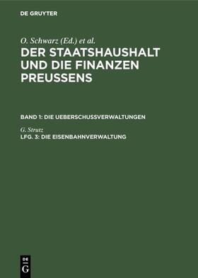 Strutz | Die Eisenbahnverwaltung | E-Book | sack.de