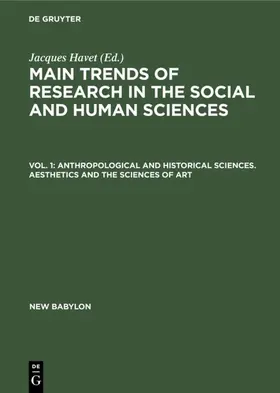 Havet | Anthropological and historical sciences. Aesthetics and the sciences of art | E-Book | www.sack.de