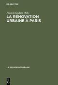 Godard |  La rénovation urbaine à Paris | eBook | Sack Fachmedien