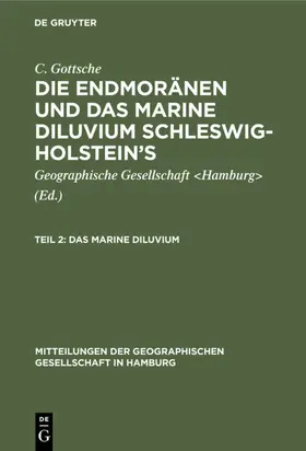 Gottsche / Hamburg&gt |  Das marine Diluvium | eBook | Sack Fachmedien