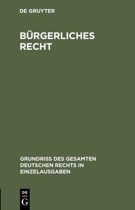 Bürgerliches Recht | E-Book | sack.de