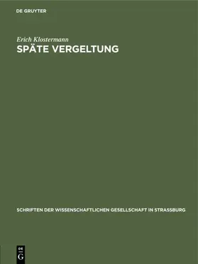Klostermann |  Späte Vergeltung | eBook | Sack Fachmedien