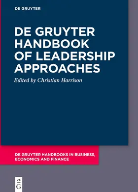 Harrison |  De Gruyter Handbook of Leadership Approaches | Buch |  Sack Fachmedien
