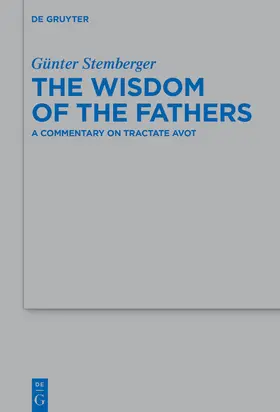Stemberger |  The Wisdom of the Fathers | eBook | Sack Fachmedien