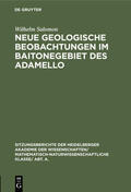 Salomon |  Neue geologische Beobachtungen im Baitonegebiet des Adamello | eBook | Sack Fachmedien