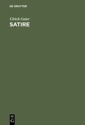Gaier |  Satire | eBook | Sack Fachmedien