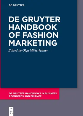 Mitterfellner |  De Gruyter Handbook of Fashion Marketing | Buch |  Sack Fachmedien
