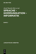 Darski / Vetulani |  Sprache – Kommunikation – Informatik. Band 2 | eBook | Sack Fachmedien