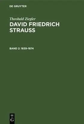 Ziegler |  1839–1874 | eBook | Sack Fachmedien