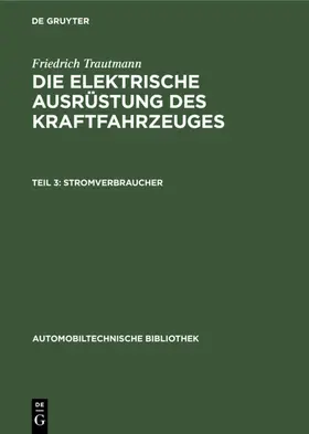 Trautmann |  Stromverbraucher | eBook | Sack Fachmedien