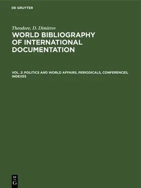 Dimitrov / Theodore | Politics and world affairs, periodicals, conferences, indexes | E-Book | www.sack.de