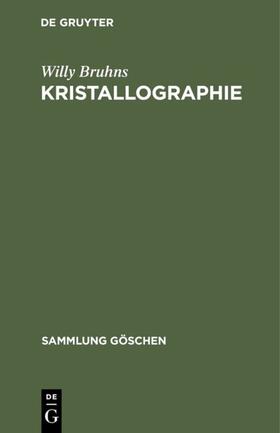 Bruhns / Ramdohr | Kristallographie | E-Book | sack.de