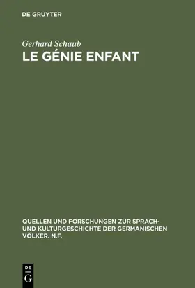 Schaub |  Le génie enfant | eBook | Sack Fachmedien