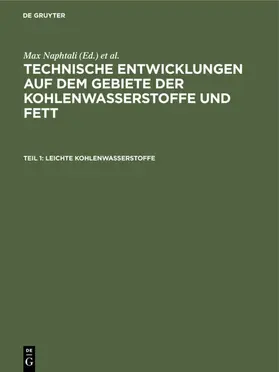 Naphtali / Croner | Leichte Kohlenwasserstoffe | E-Book | www.sack.de