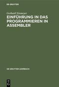 Niemeyer |  Einführung in das Programmieren in Assembler | eBook | Sack Fachmedien