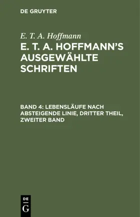 Hoffmann |  Lebensläufe nach absteigende Linie, Dritter Theil, zweiter Band | eBook | Sack Fachmedien