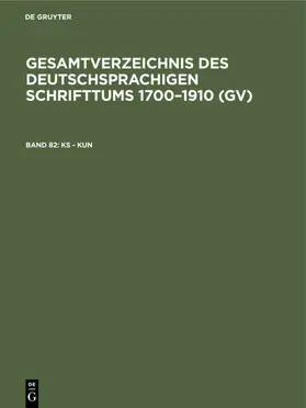Schmuck / Gorzny / Geils | Ks - Kun | E-Book | sack.de