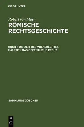 Mayr |  Das öffentliche Recht | eBook | Sack Fachmedien