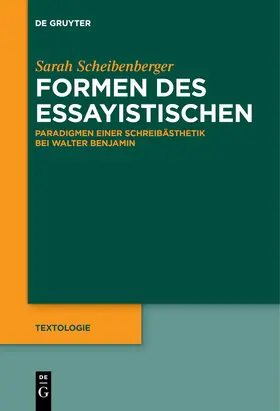 Scheibenberger |  Formen des Essayistischen | Buch |  Sack Fachmedien