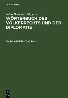 Hatschek / Strupp |  Aachen - Lynchfall | eBook | Sack Fachmedien