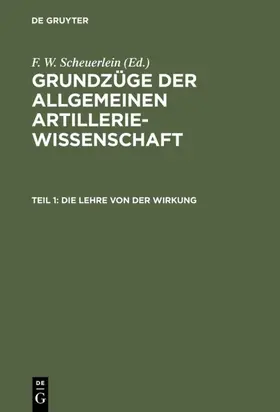 Scheuerlein | Die Lehre von der Wirkung | E-Book | www.sack.de