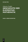 Vogel / Tropfke / Reich |  Ebene Geometrie | eBook | Sack Fachmedien