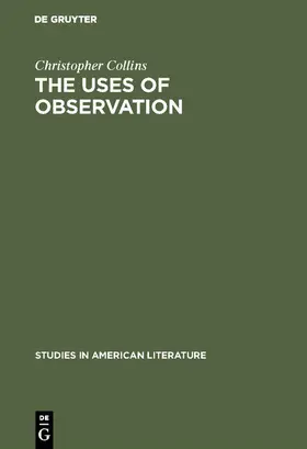 Collins |  The uses of observation | eBook | Sack Fachmedien