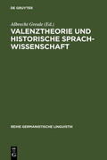 Greule |  Valenztheorie und historische Sprachwissenschaft | eBook | Sack Fachmedien