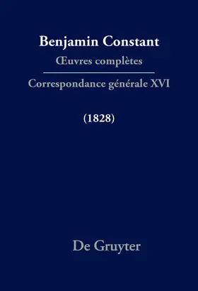 Courtney / Rowe |  Correspondance générale 1828 | Buch |  Sack Fachmedien
