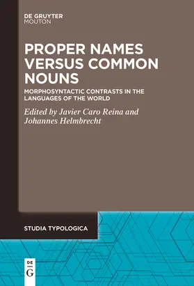 Helmbrecht / Caro Reina |  Proper Names versus Common Nouns | Buch |  Sack Fachmedien