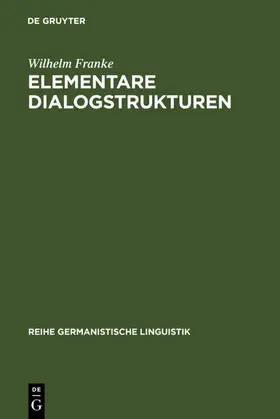 Franke | Elementare Dialogstrukturen | E-Book | www.sack.de