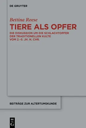 Reese | Tiere als Opfer | E-Book | www.sack.de