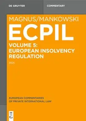 Magnus | European Insolvency Regulation 2015 | E-Book | www.sack.de