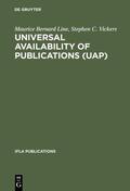 Line / Vickers |  Universal Availability of Publications (UAP) | eBook | Sack Fachmedien