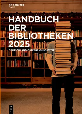  Handbuch der Bibliotheken 2025 | Buch |  Sack Fachmedien