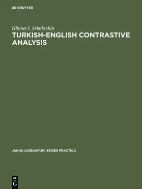 Sebüktekin |  Turkish-English contrastive analysis | eBook | Sack Fachmedien