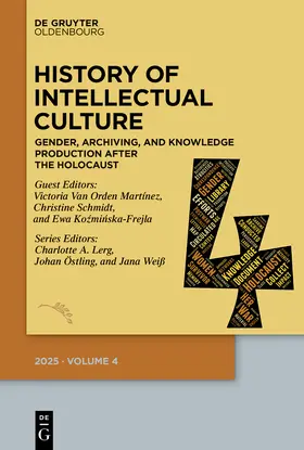 Lerg / Östling / Weiß |  History of Intellectual Culture 4/2025 | Buch |  Sack Fachmedien