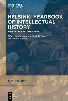 Hanvelt / Spencer / Tolonen |  Enlightenment Histories | Buch |  Sack Fachmedien