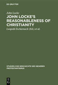 Locke / Zscharnack / Winckler |  John Locke’s Reasonableness of christianity | eBook | Sack Fachmedien