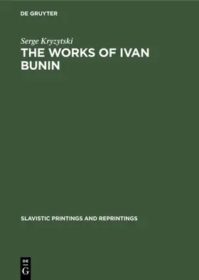 Kryzytski |  The works of Ivan Bunin | eBook | Sack Fachmedien