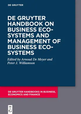 De Meyer / Williamson | De Gruyter Handbook of Business Ecosystems | Buch | 978-3-11-165939-8 | www.sack.de