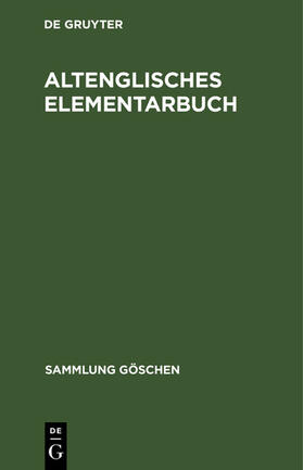 Altenglisches Elementarbuch | E-Book | sack.de