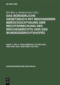 Meyer / Scheffler |  Familienrecht, §§ 1589–1634, 1638–1649, 1664, 1666–1698, 1705–1921 | eBook | Sack Fachmedien