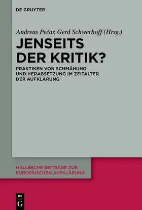 Pecar / Pecar / Schwerhoff |  Jenseits der Kritik? | Buch |  Sack Fachmedien