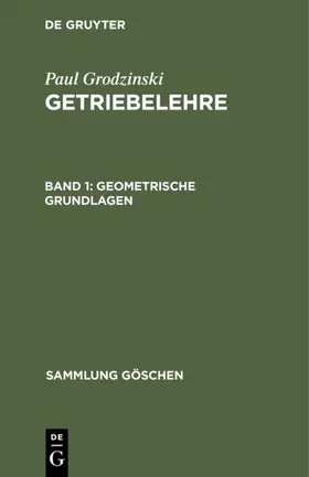 Grodzinski |  Geometrische Grundlagen | eBook | Sack Fachmedien