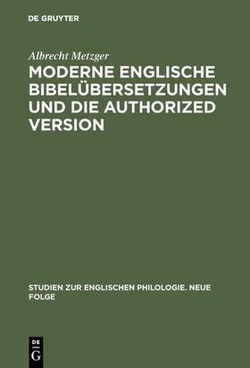 Metzger | Moderne englische Bibelübersetzungen und die Authorized Version | E-Book | sack.de