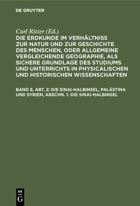 Ritter |  Die Erdkunde von Asien / Ritter, Carl | eBook | Sack Fachmedien